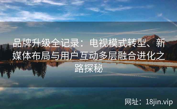 品牌升级全记录：电视模式转型、新媒体布局与用户互动多层融合进化之路探秘